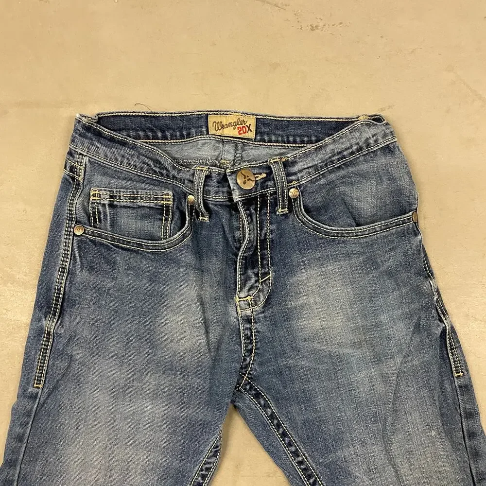 Y2K wrangler western bootcut jeans 29x32